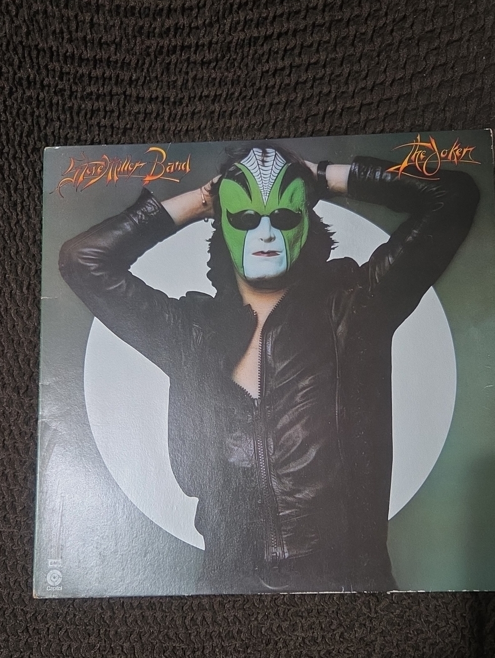 Steve Miller Band 'The Joker' Vinyl Cover — Green Mask Artwork